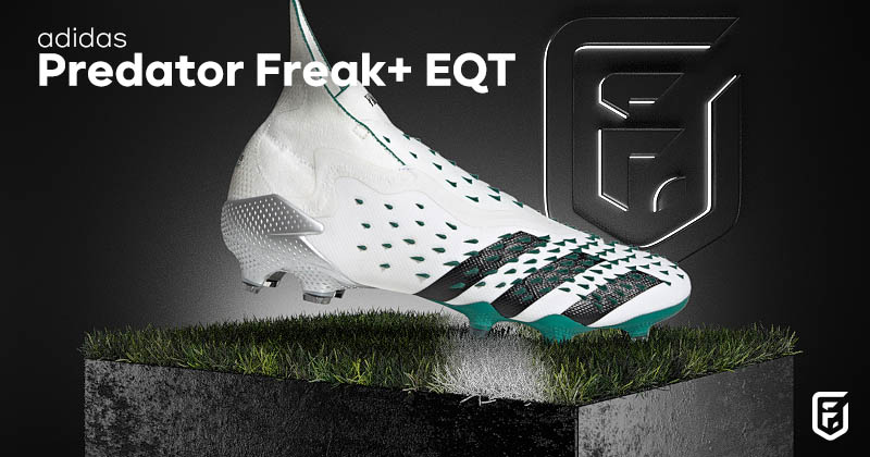 adidas predator freak plus eqt in white and green