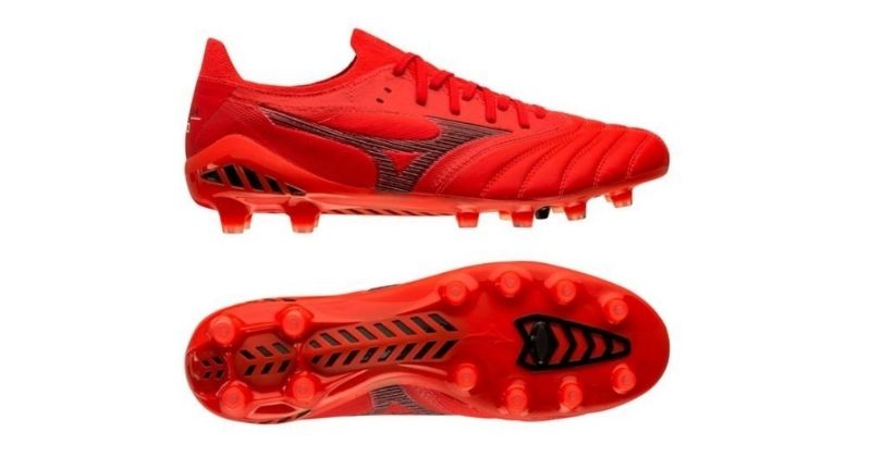 mizuno morelia neo 3 football boots in red