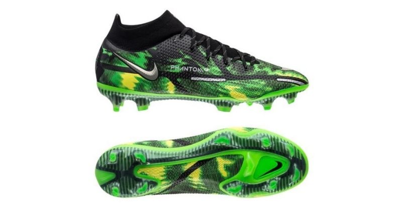 nike phantom gt2 football boots in camo green