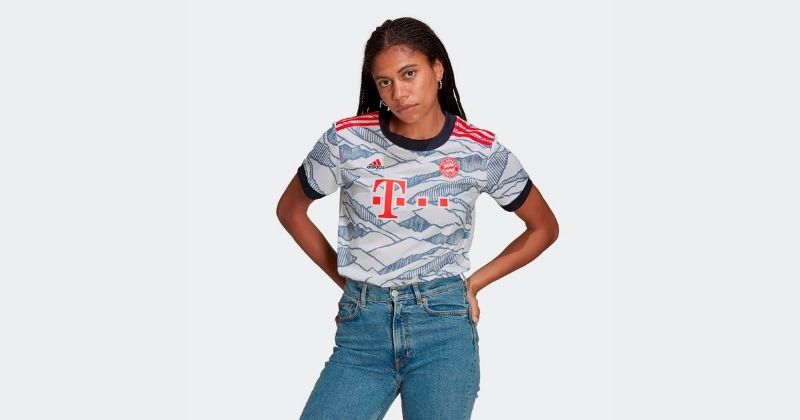 womens bayern munich football shirt