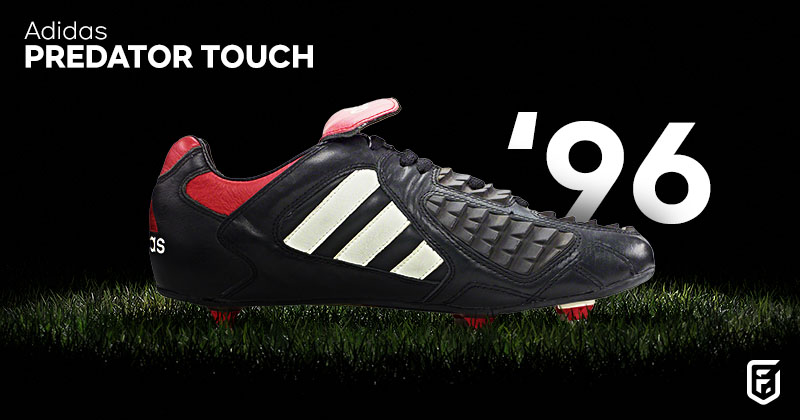 1996 adidas predator touch football boot