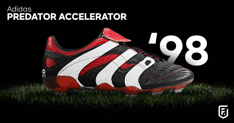 1998 adidas predator accelerator football boot