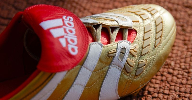 adidas predator accelerator remake football boot in gold