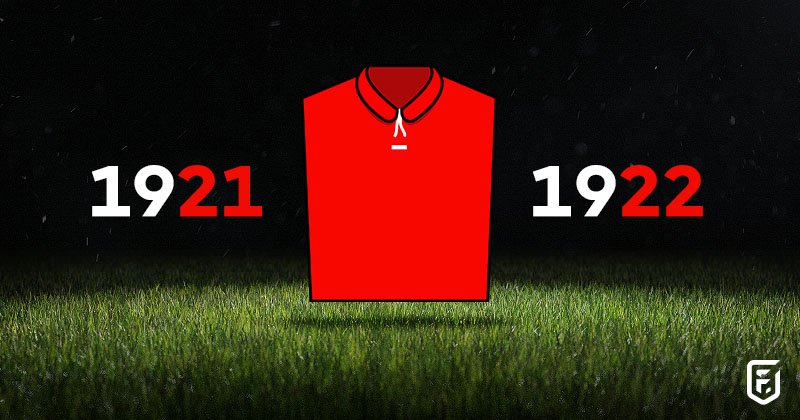 liverpool 1921-22 home shirt