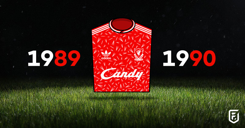 liverpool 1989-90 home shirt