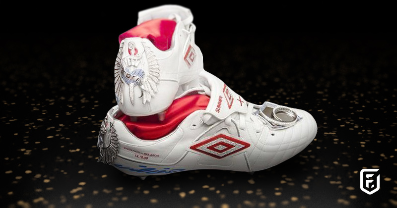 john terry 2010 umbro speciali auctioned football boots white