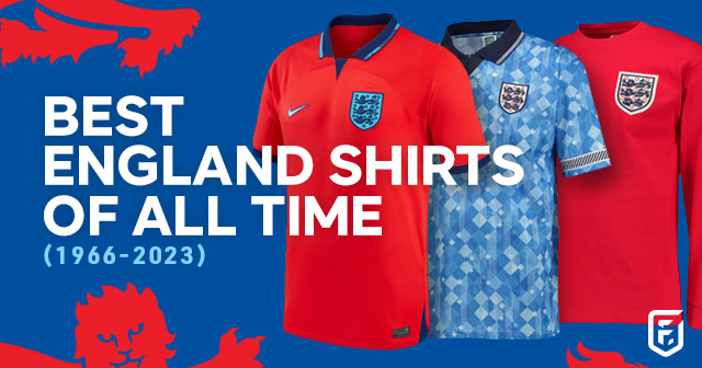 best england kits of all time