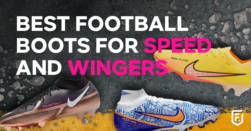 Best football boots for speed hot sale and agility