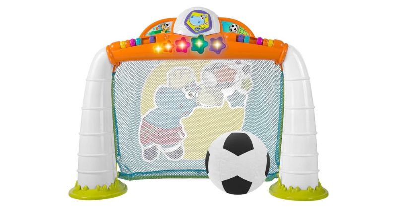chicco interactive football goal for toddlers