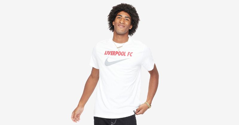 nike liverpool t shirt in white