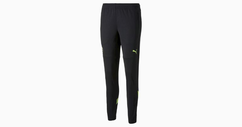 womens puma man city training pants in black