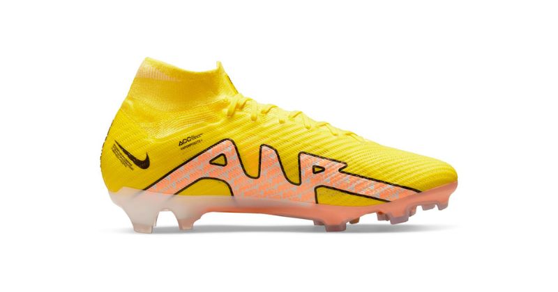 womens nike mercurial superfly 9 football boots in yellow