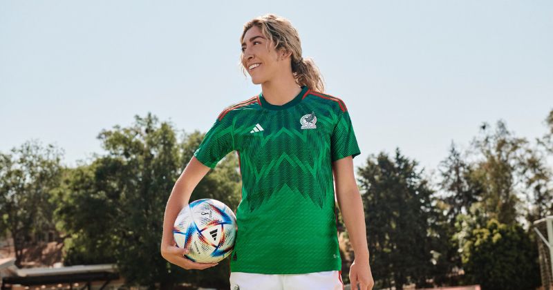 mexico 2022 home kit in green