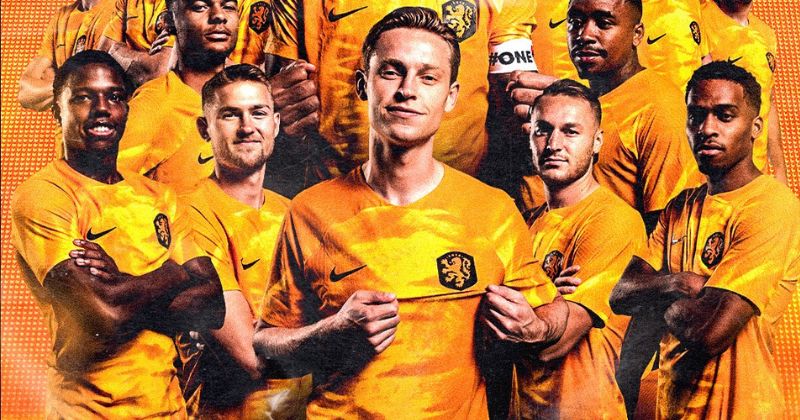 netherlands 2022 home kit in orange
