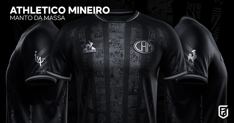 athletico mineiro manto da massa shirt 2022-23 in black and silver