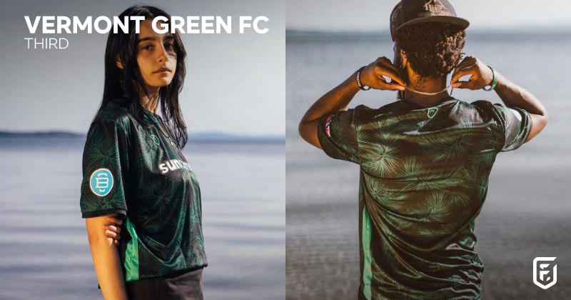 vermont green third shirt 2022-23 in green