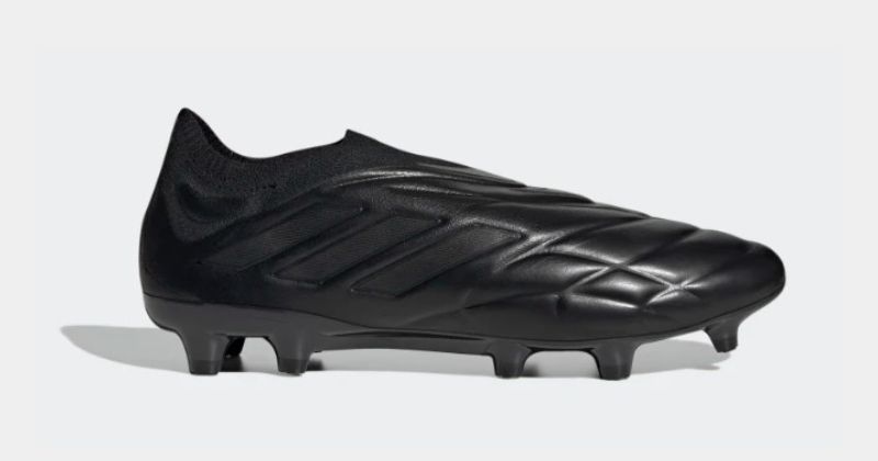 adidas copa pure plus laceless football boots in black