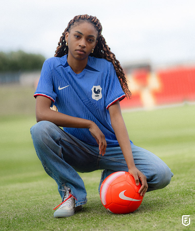 womens france home shirt 2023 in blue