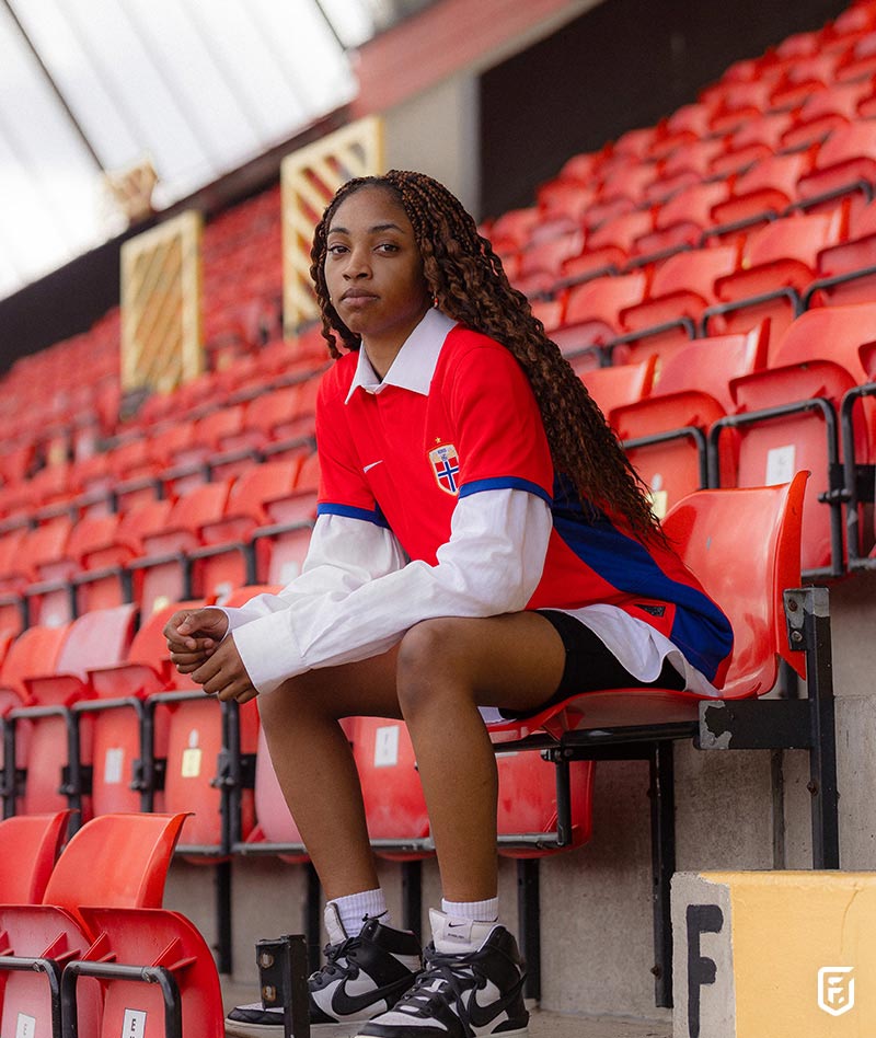 womens norway home shirt 2023 in red
