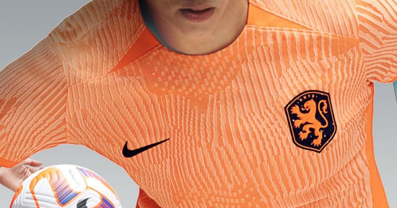 womens netherlands home shirt 2023 in orange
