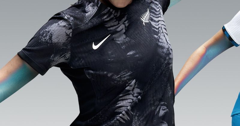womens new zealand home shirt 2023 in black