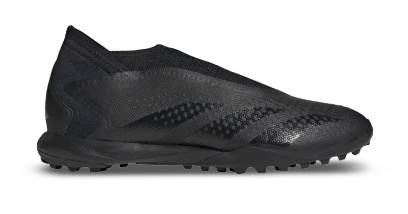adidas predator accuracy 3 tf laceless football trainers in black
