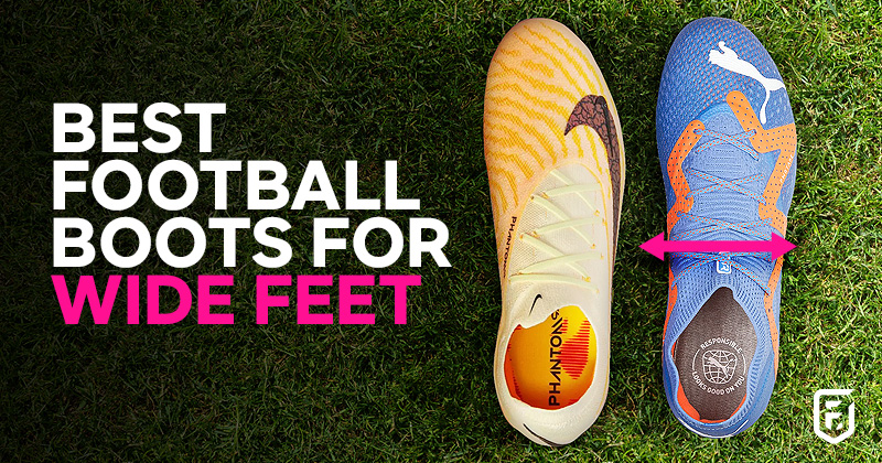 vliegtuig Vaderlijk Op de loer liggen Best football boots for wide feet 2023 | FOOTY.COM Blog