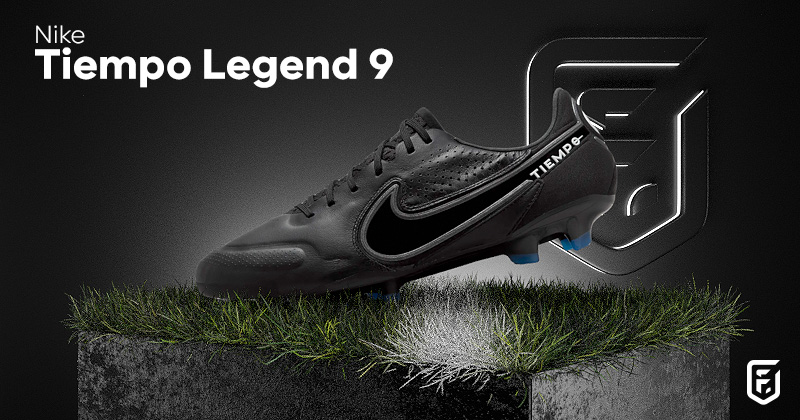 nike tiempo legend 9 football boot in black