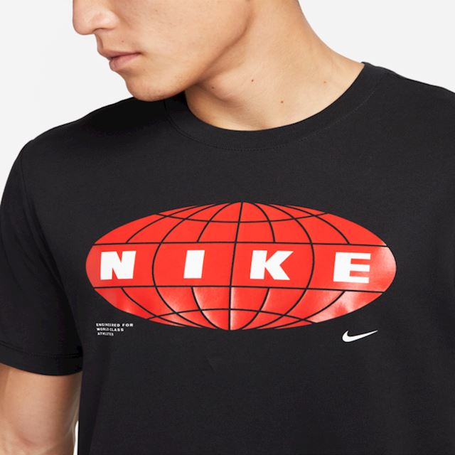 Nike Dri-FIT Men's Graphic Fitness T-Shirt - Black | DX0969-010 | FOOTY.COM