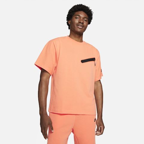 Nike Sportswear Men's Short-Sleeve Knit Top - Orange | DA0797-835 |  FOOTY.COM