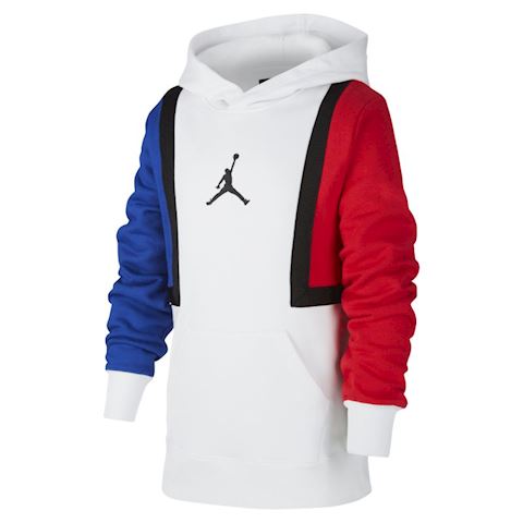 blue and white jordan hoodie