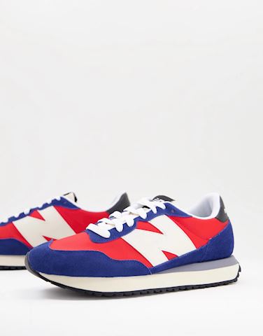 New Balance 237 trainers in blue and red | MS237AC | FOOTY.COM
