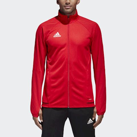 adidas tiro 17 training jacket red