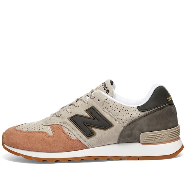 New Balance Made in UK 670 Shoes - Nude/Pink/Grey | M670YOR | FOOTY.COM