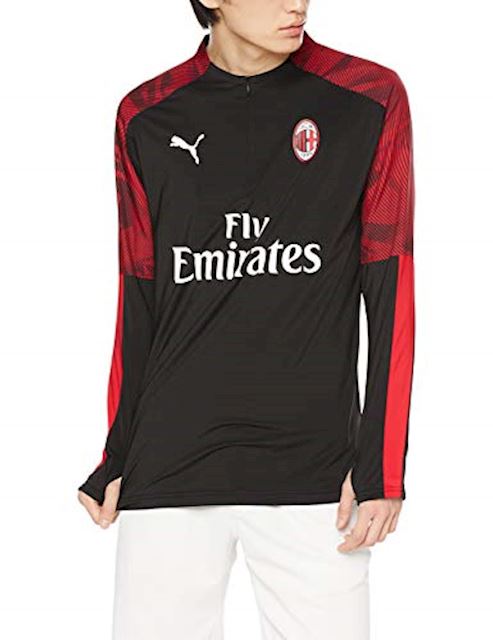 ac milan quarter zip
