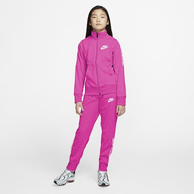 Nike Sportswear Older Kids' (Girls') Tracksuit - Pink | 939456-686 ...