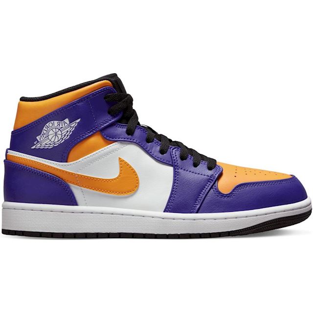 Nike Air Jordan 1 Mid Men's Shoes - Purple | DQ8426-517 | FOOTY.COM