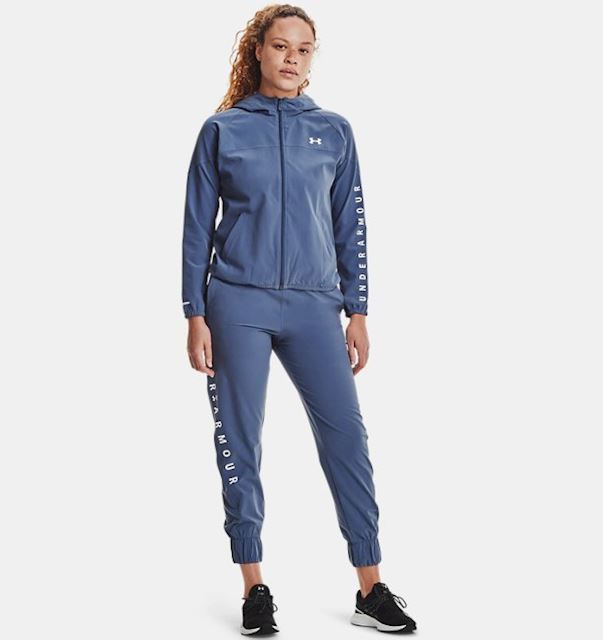 women's under armour woven hooded jacket