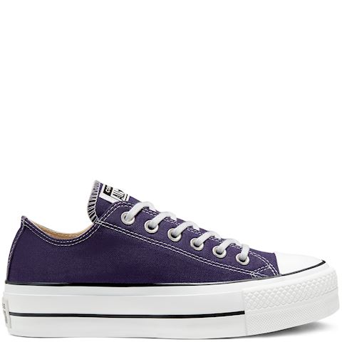 women's seasonal colour platform chuck taylor all star low top
