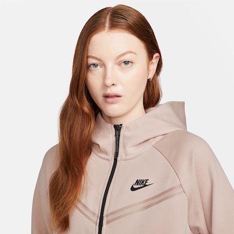 Nike Sportswear Tech Fleece Windrunner Women's Full-Zip Hoodie - Pink ...