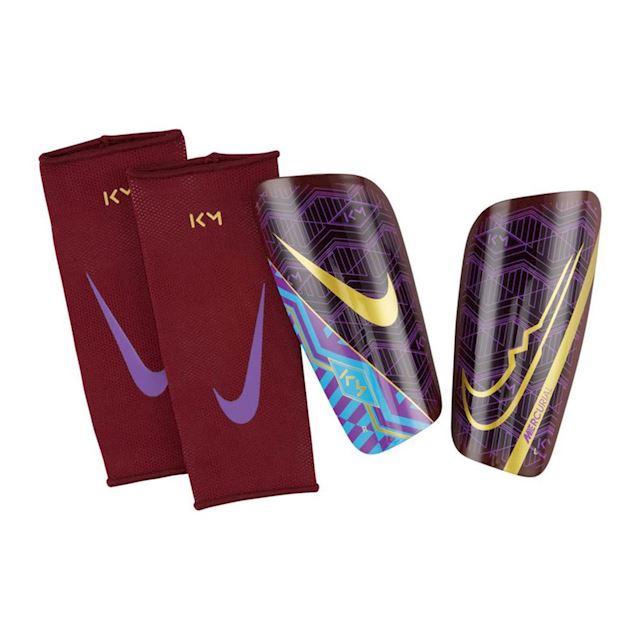 Nike Shin Pads Mercurial Lite Mbappé Personal Edition Dark Beetroot