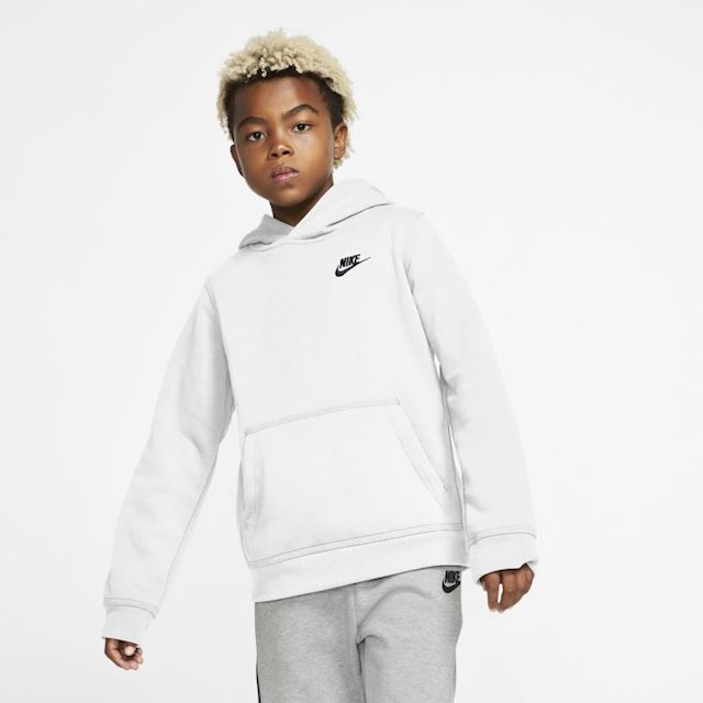 Nike Sportswear Club Older Kids' Pullover Hoodie - White | BV3757-101 |  FOOTY.COM