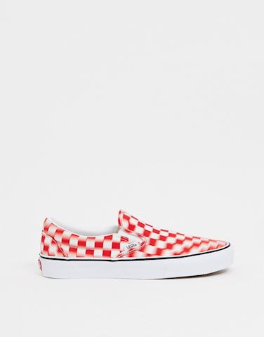 vans classic red white