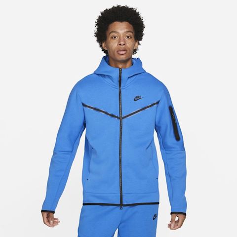 Nike Sportswear Tech Fleece Men's Full-Zip Hoodie - Blue | CU4489-403 ...