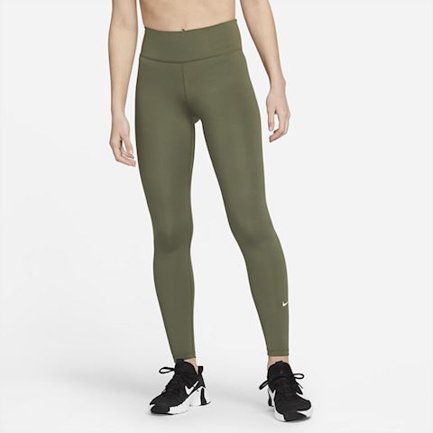 Nike One Women's Mid-Rise Leggings - Green | DD0252-223 | FOOTY.COM