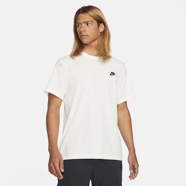 Nike Sportswear Club Men's T-Shirt - White | AR4997-133 | FOOTY.COM