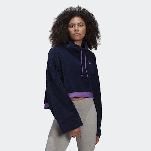 adidas crop fleece