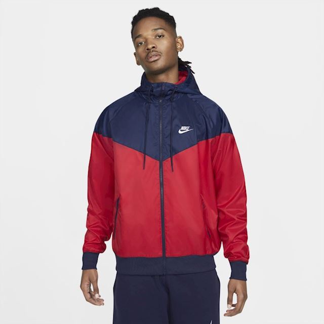 Nike Windrunner Jacket - Red/Navy
