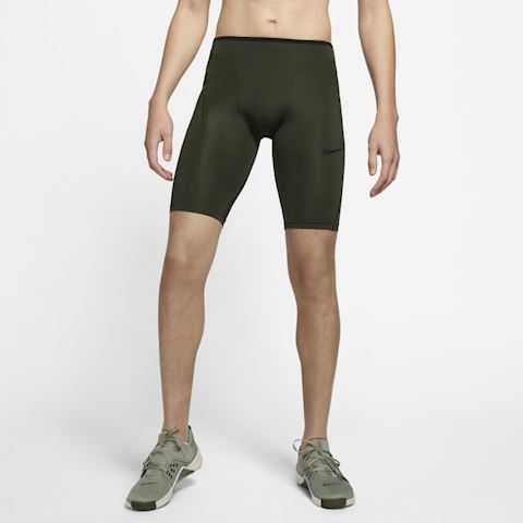 green base layer shorts