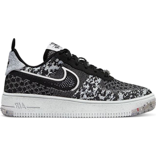 Nike Air Force 1 Crater Flyknit Older Kids' Shoes - Black | DM1060-001 ...